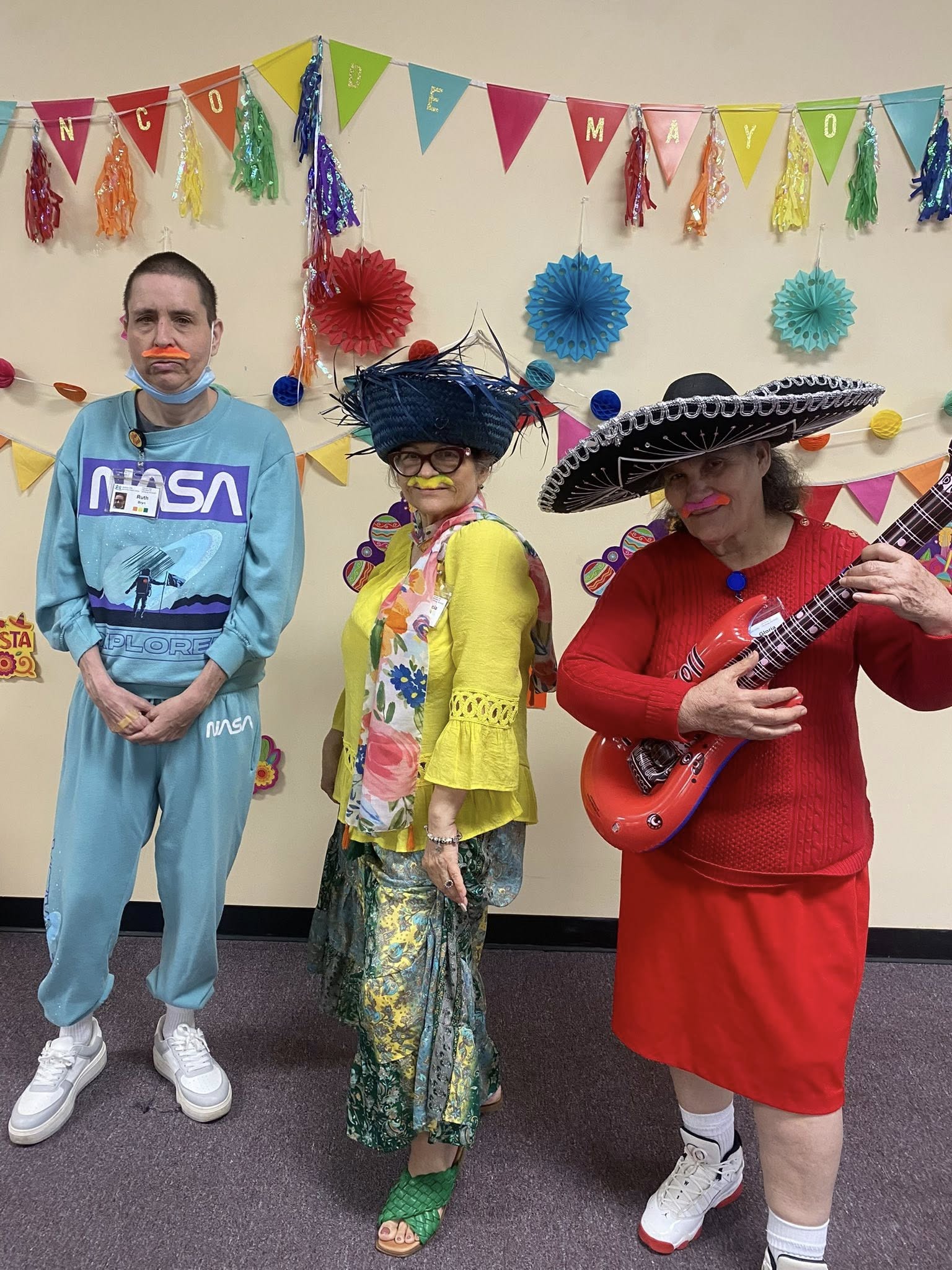 Traditional Mexican food display