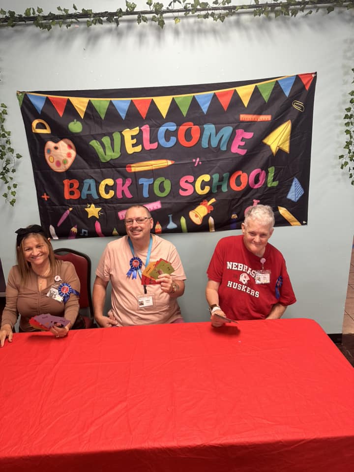 Seniors enjoying a meal together