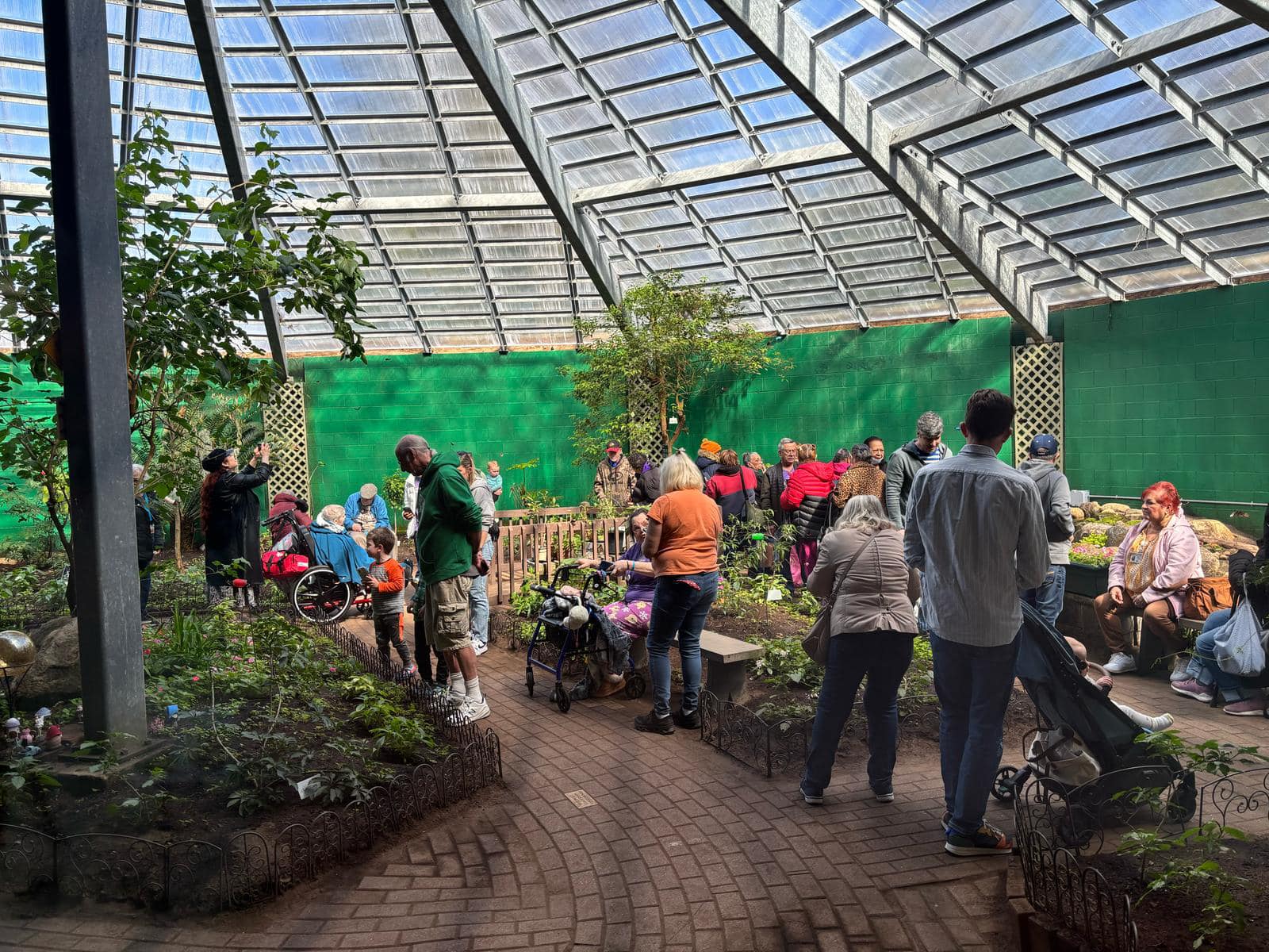Community garden activity
