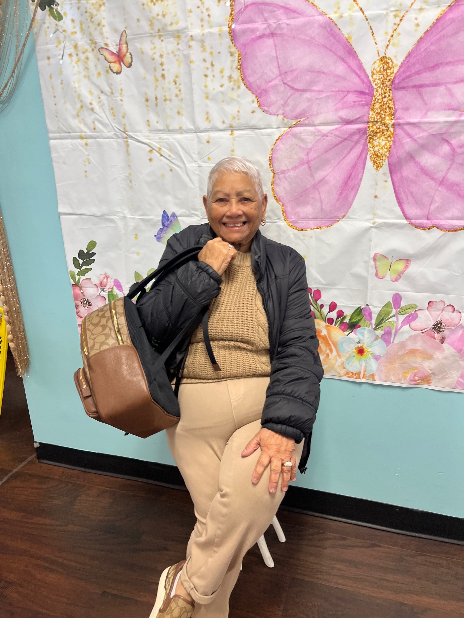 Seniors enjoying social activities